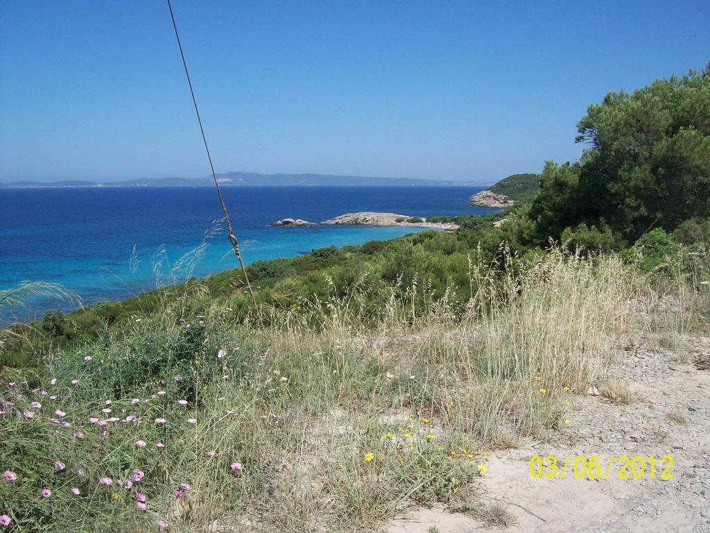 Domos Le Due Tuie Bed & Breakfast Piscinas Dış mekan fotoğraf